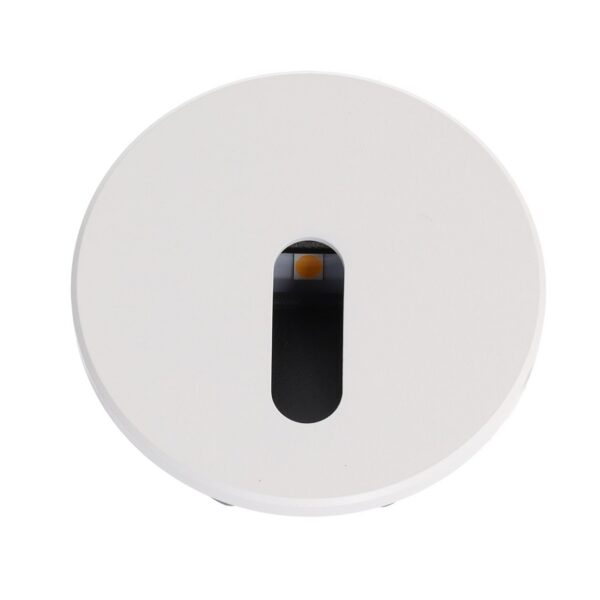 [LUM-SGN-R80RW] Foco de LED Empotrable para Escaleras Frontal Magnético 3W IP65 3000ºK - Blanco
