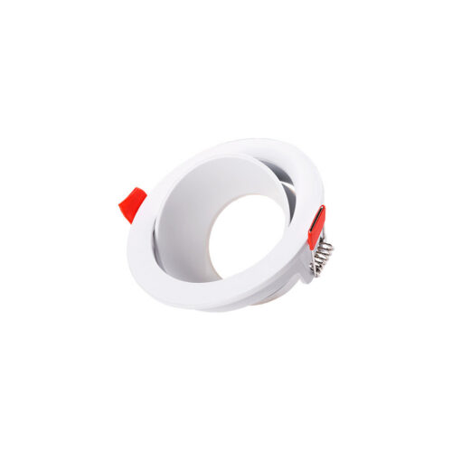 lum_w396a16_0-4 Downlight Circular GU10 Sin Portalámparas/Bombilla - Blanco