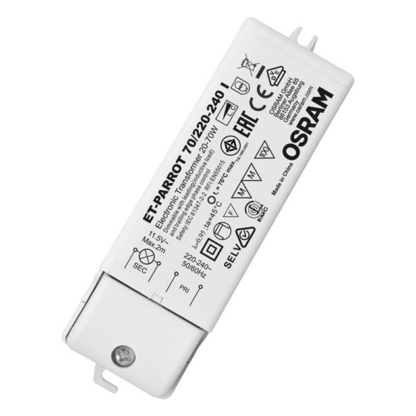 [LVE-4008321111593] Ledvance/Osram Transformador ET PARROT ET PARROT 70/220-240