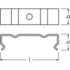[LVE-4058075276659] Ledvance Clip Perfíl Ancho Tiras LED -PW02/MB Pack 2