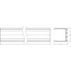 [LVE-4058075278165] Ledvance Perfíl Ancho Tiras LED -PW03/U/26X26/14/1 1M