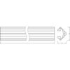 [LVE-4058075278370] Ledvance Perfíl Medio Tiras LED -PM03/E/19X19/10/1 1M