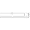 [LVE-4058075401778] Ledvance Perfíl Medio Tiras LED -PM05/U/17,5X14,5/10/2 2M