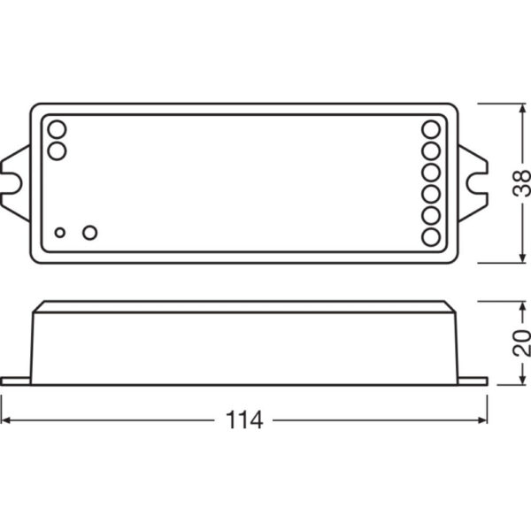[LVE-4058075435834] Controlador LEDVANCE  EC  LC RF Control 24V RGBW/TW