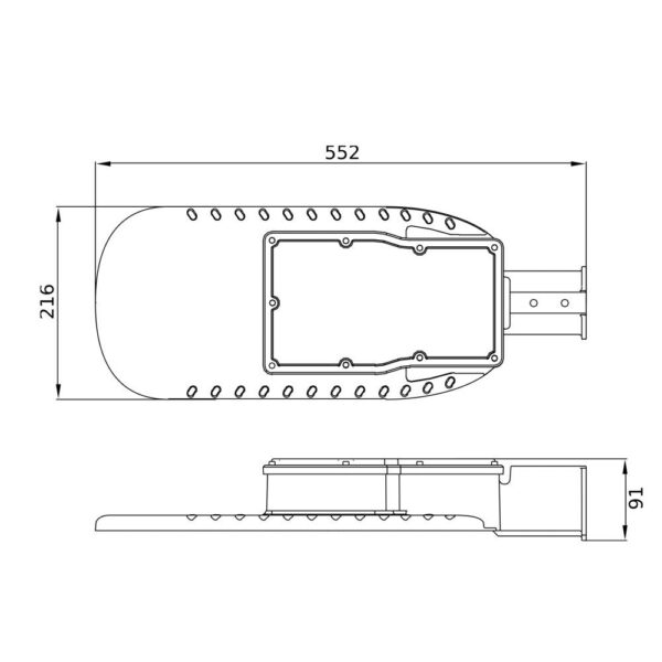 [LVE-4058075557857] Farola LED LEDVANCE AREA 120W 15000Lm 3000K 150 x 85º IP66