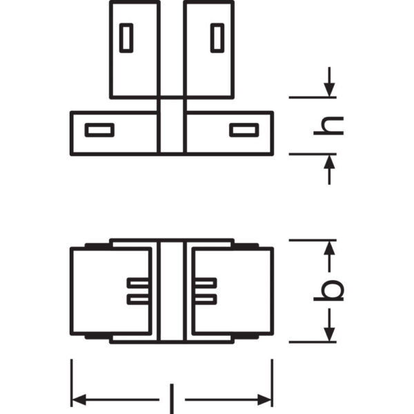 [LVE-4058075727557] Ledvance Conectores Tiras LED PFM/VAL -CSD/P2/P Pack 2