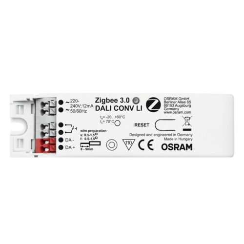 [LVE-4062172044776] Driver LED Osram SGI ZIGBEE 3.0 DALI CONV LI 3 Años de garantía