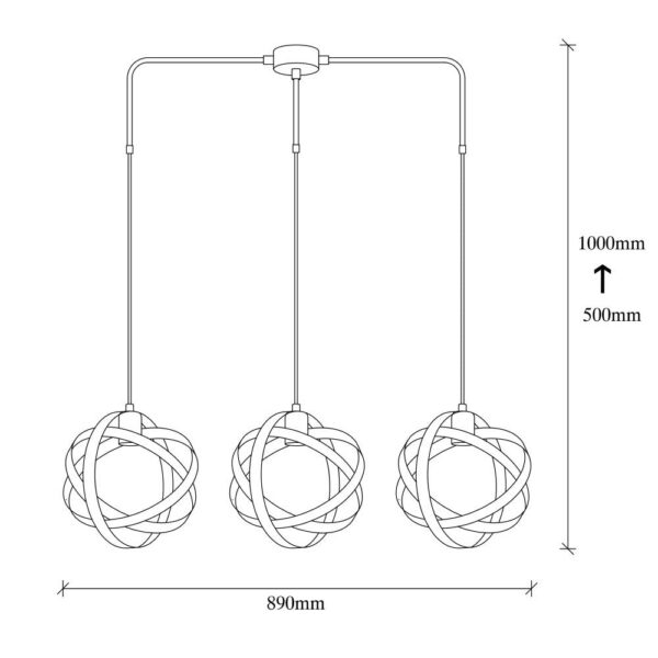 Lámpara Colgante "Bikaner" [OPV-892OPV1611]