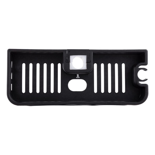 Conjunto Ducha Latón/Zinc - Acero Inoxidable- ABS, Negro, Agua Caliente-Fría, Monomando [QLI-FA-3019]