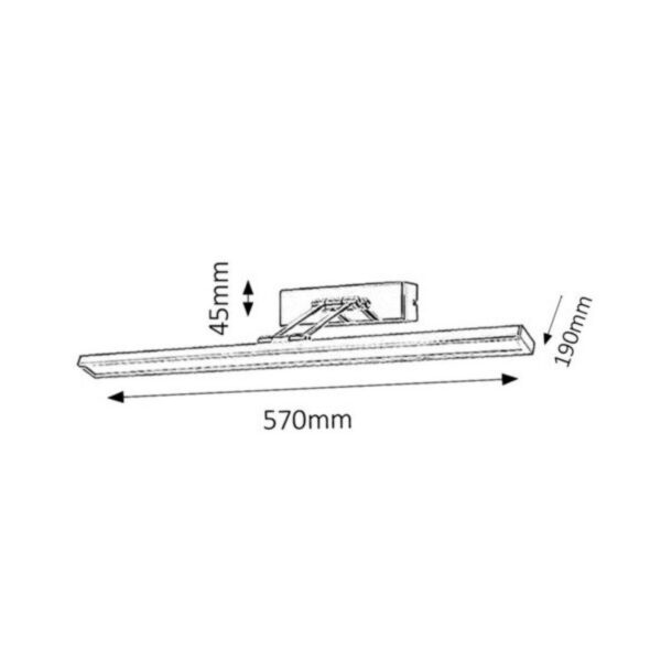 Aplique RABALUX "Picture slim" LED 466Lm 12W 466Lm IP20 [RAB-3908]