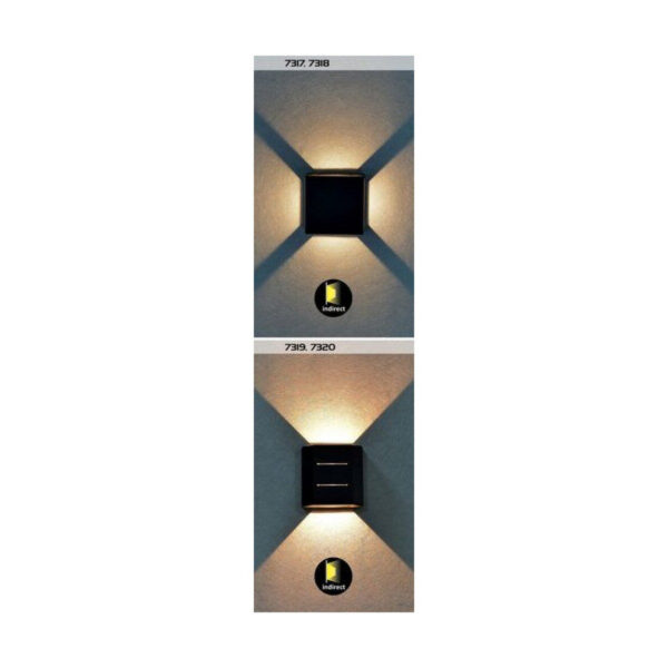 Aplique Exterior RABALUX "Lippa" LED 70Lm 6W 70Lm IP54 [RAB-7319]