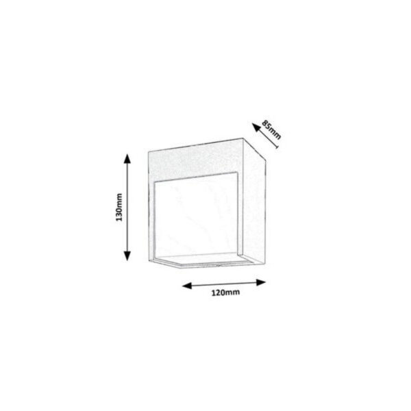Aplique Exterior RABALUX "Balimo" LED 560Lm 12W 560Lm IP54 [RAB-7476]