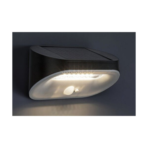 Aplique Exterior Solar RABALUX "Brezno" LED 3,2W 145Lm 4000ºK Sensor IP44 [RAB-77006]