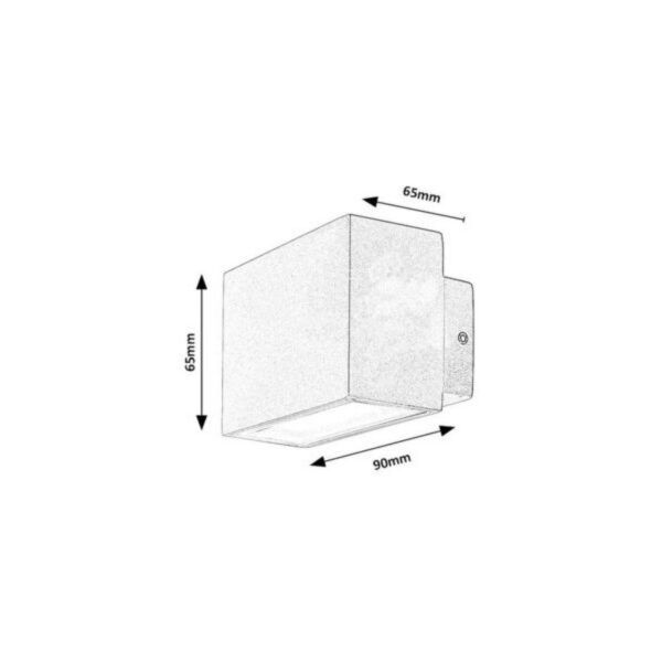 Aplique Exterior RABALUX "Mataro" LED 7W 580Lm 4000ºK IP54 [RAB-77074]
