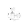 Aplique RABALUX "Lisbon" LED 7W 560Lm 4000ºK IP54 [RAB-7827]