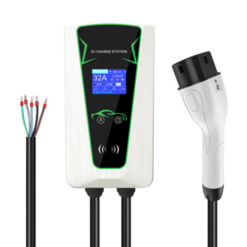 Cargador para Coche Eléctrico 22kW Trifásico 5m Tipo 2