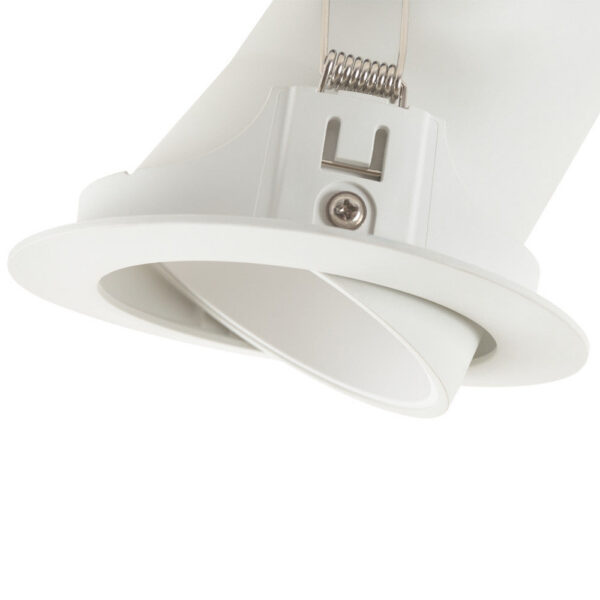Foco Downlight LED Orientable Empotrable 8W 750Lm CCT 3000-6500ºK (Tonalidad Luz Regulable) 60º  IP20 [SE-SCL309B-8W-W-CCT]