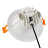 Foco Downlight LED Empotrabñe 8W 720Lm CCT 3000-6500ºK (Tonalidad Luz Regulable) 60º  IP44 Flicker Free [SE-SCL319-8W-CCT]