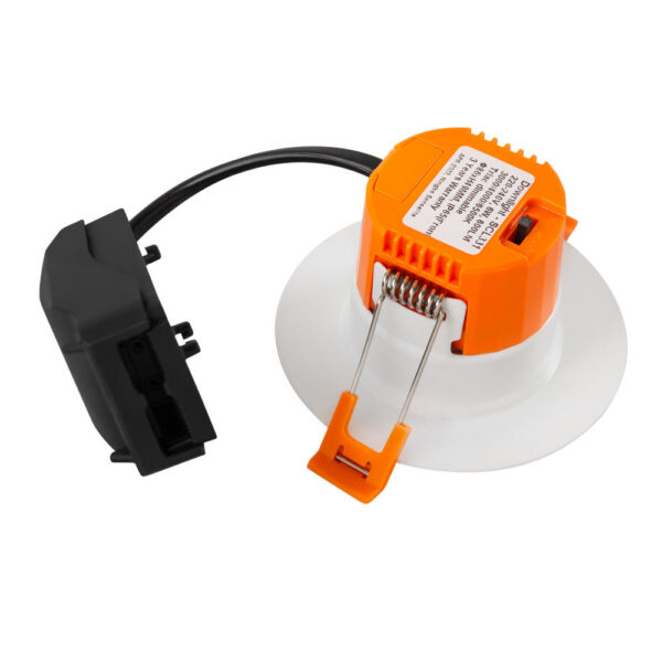 Foco Downlight LED Empotrable 6W 600Lm CCT 3000-6500ºK (Tonalidad Luz Regulable) IP65 60º Ignífugo [SE-SCL331-6W-CCT]