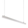 Luminaria Lineal Enlazable LED 30W 3,000Lm 120Cm CCT (Tonalidad Luz Regulable) Driver Lifud Superficie/ Suspendida