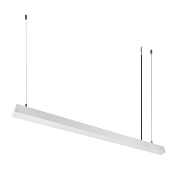 Luminaria Lineal Enlazable LED 30W 3,000Lm 120Cm CCT (Tonalidad Luz Regulable) Driver Lifud Superficie/ Suspendida