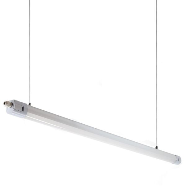 Regleta LED Enlazable 40W 4800Lm 1200Cm  IP65 CCT 3000-6500K (Tonalidad Luz Regulable) 75º Superficie/ Suspendida