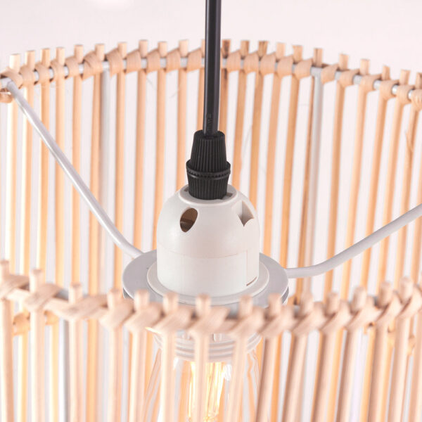 Lámpara Colgante "Evelynn"  [SKD-AP-RATAN]