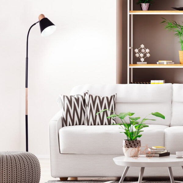 Lámpara de Suelo "Victor" [SKD-F016-B]