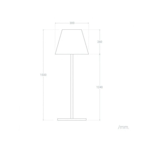 Lámpara de Suelo "Olongapo" [SKD-F1007]