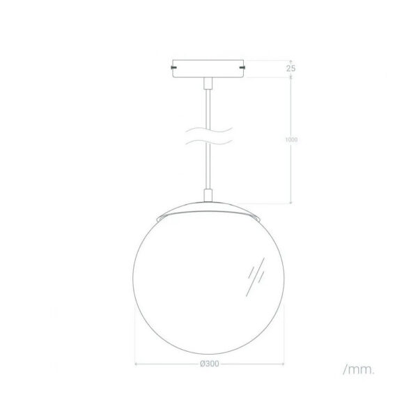 Lámpara Colgante "Santarem" [SKD-P80000]