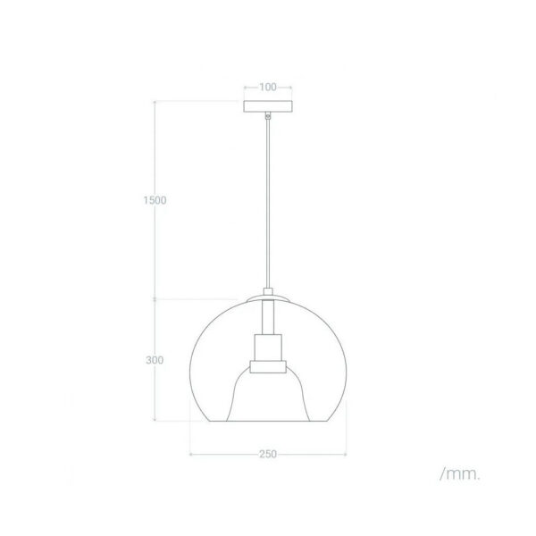Lámpara Colgante "Hialeah" [SKD-P80005]