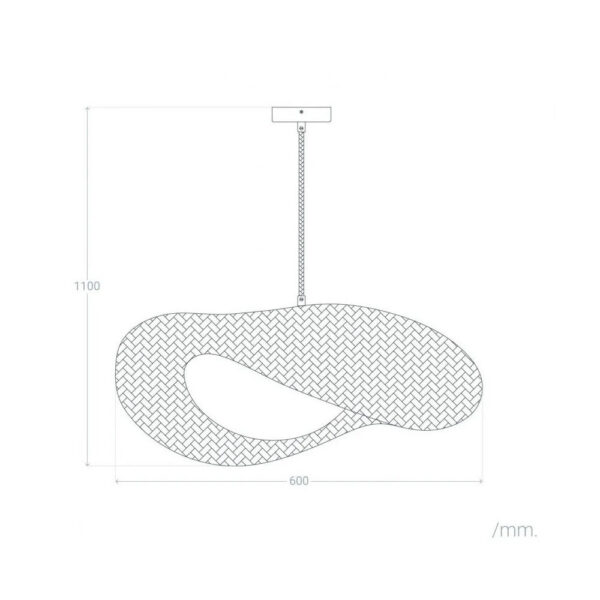 Lámpara Colgante "Rancagua" [SKD-P80009]