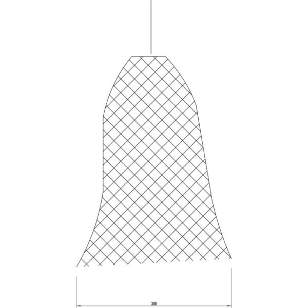 Lámpara Colgante "Dzerzhinsk" [SKD-P80010]