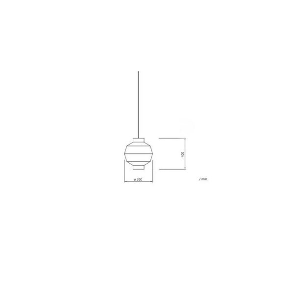 Lámpara Colgante "Barishal" [SKD-P80013]