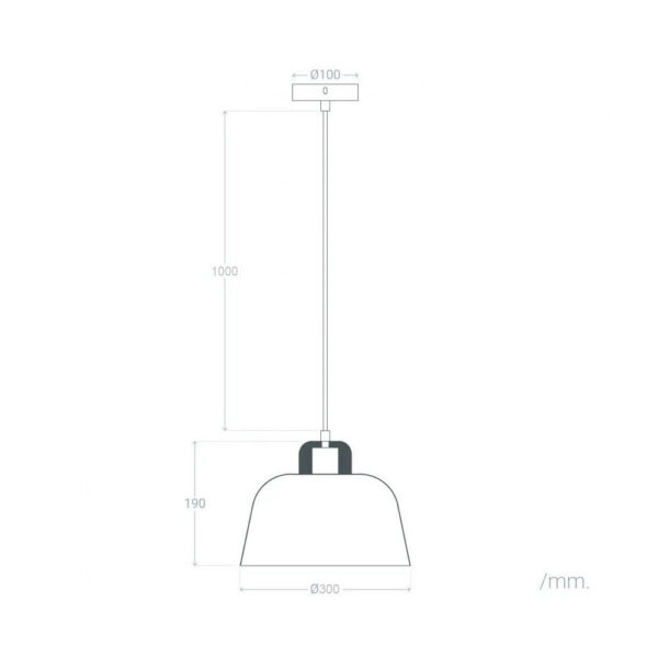 Lámpara Colgante "Jiayuguan" [SKD-P80015]