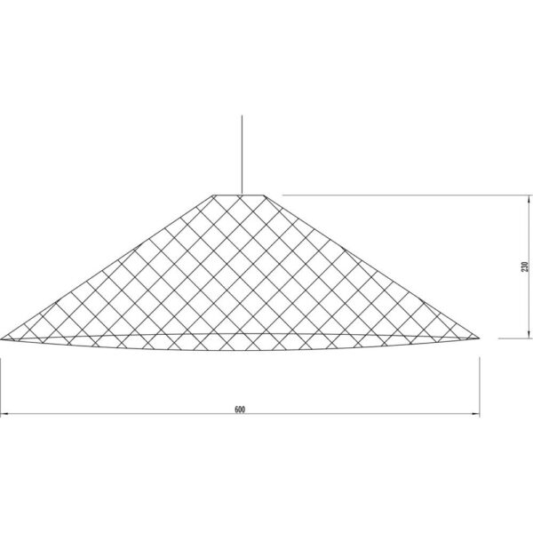 Lámpara Colgante "Vizianagaram" [SKD-P80028]