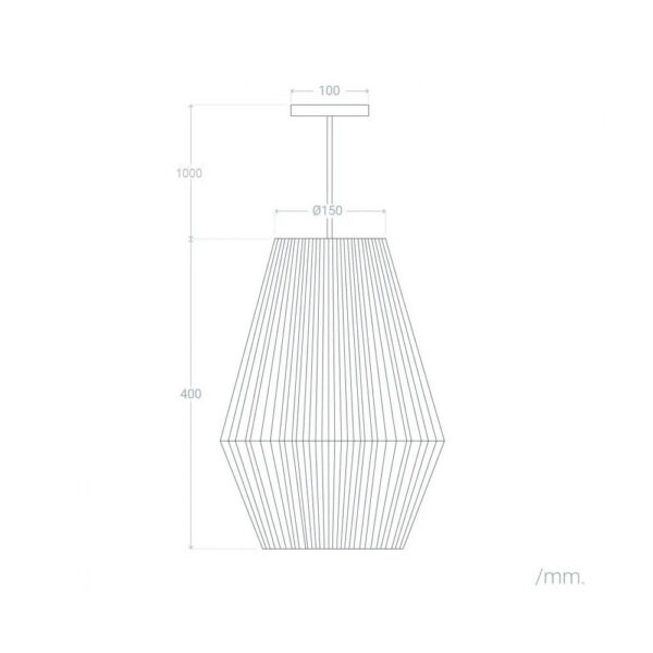 Lámpara Colgante "Evansville" [SKD-P80029]
