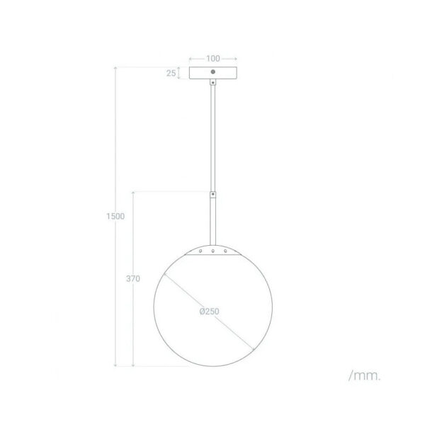 Lámpara Colgante "Kropyvnytskyi" [SKD-P80034]
