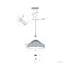 Lámpara Colgante "Krefeld" [SKD-P80037]