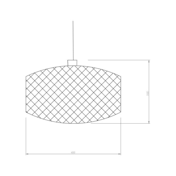 Lámpara Colgante "Huixquilucan" [SKD-P80040]