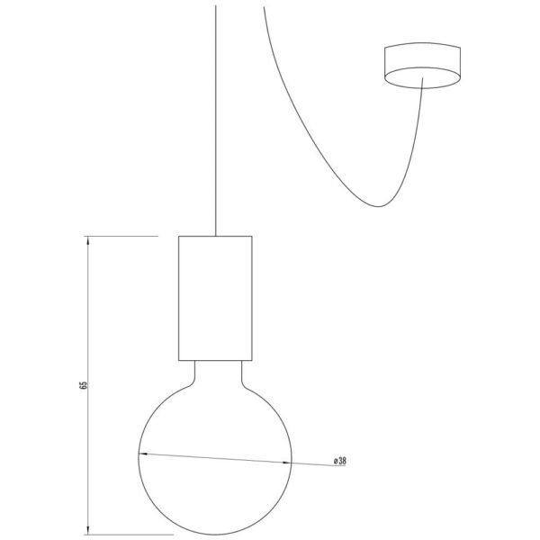Lámpara Colgante "Nagercoil" [SKD-P80057]