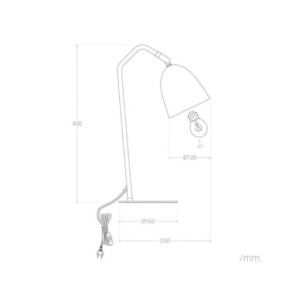 Lámpara de Mesa "Al Jubayl" [SKD-T1002]