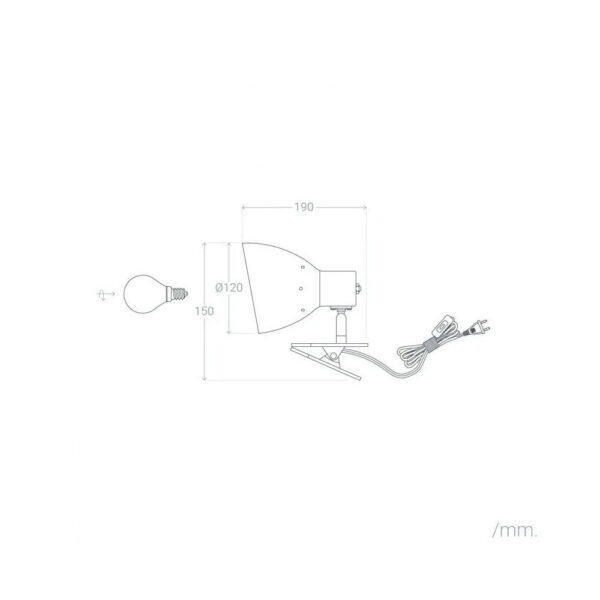 Lámpara de Mesa "Pathein" [SKD-T1003]