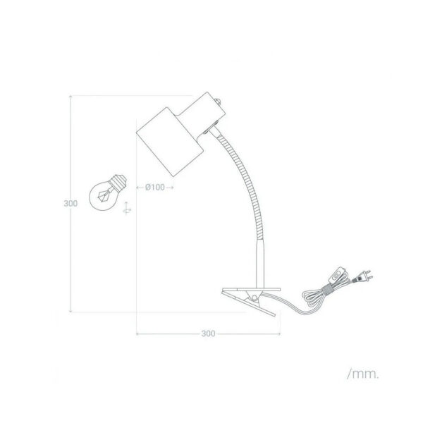 Lámpara de Mesa "Secunderabad" [SKD-T1004]