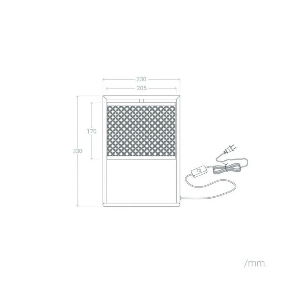 Lámpara de Mesa "Kamianske" [SKD-T1022]