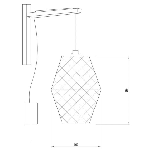 Aplique "Narayanganj" [SKD-W1020]