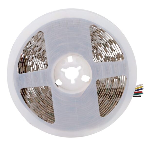 Tira LED SMD5050 14,4W/M 140Lm/W  24VDC IP20 RGB/CCT Rollo 5M