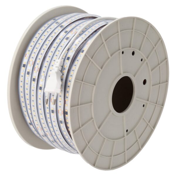 Tira LED SMD 2835 Free Driver 16W/M 1600Lm/M 220VAC IP65 6000ºK Rollo 50M