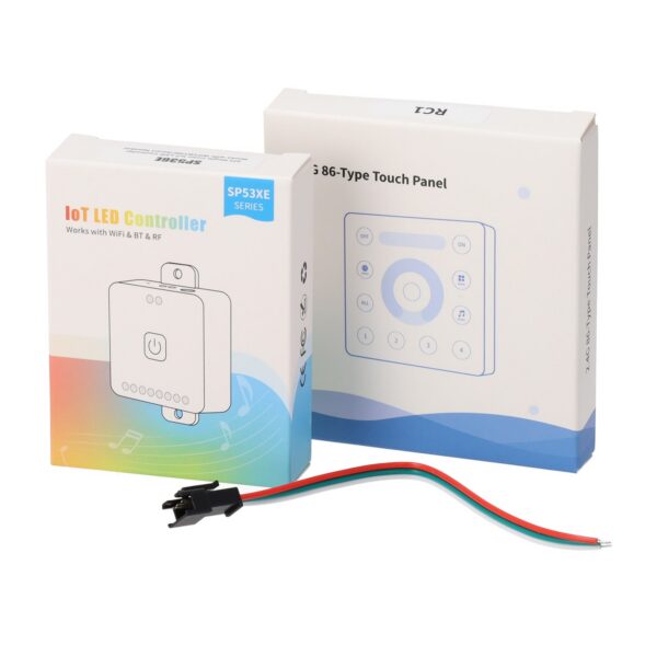 Controlador para Tira LED COB Digital App + Control Remoto