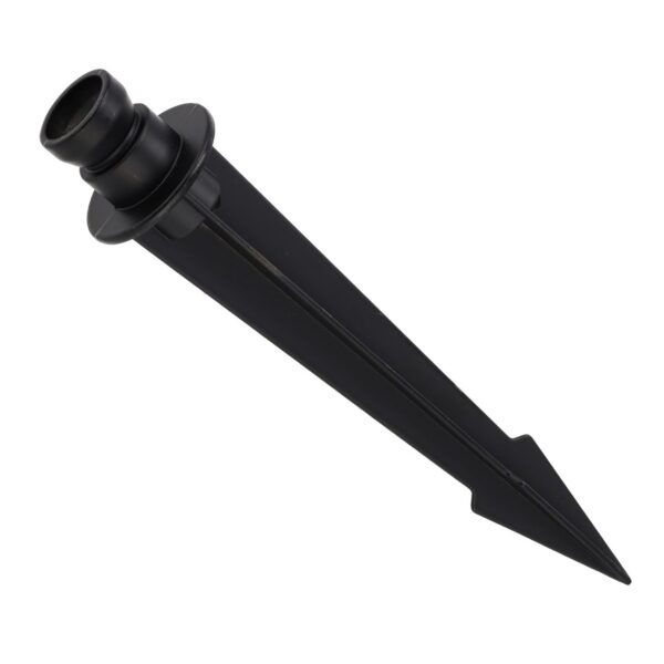 Foco Led con Pincho Jardín 18W 60º IP65 3000ºK Acabado Negro